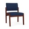 Lesro Lenox Armless Guest Chair, 22.5 in W 26 in L 31.5 in H LW1102 - alternate 1